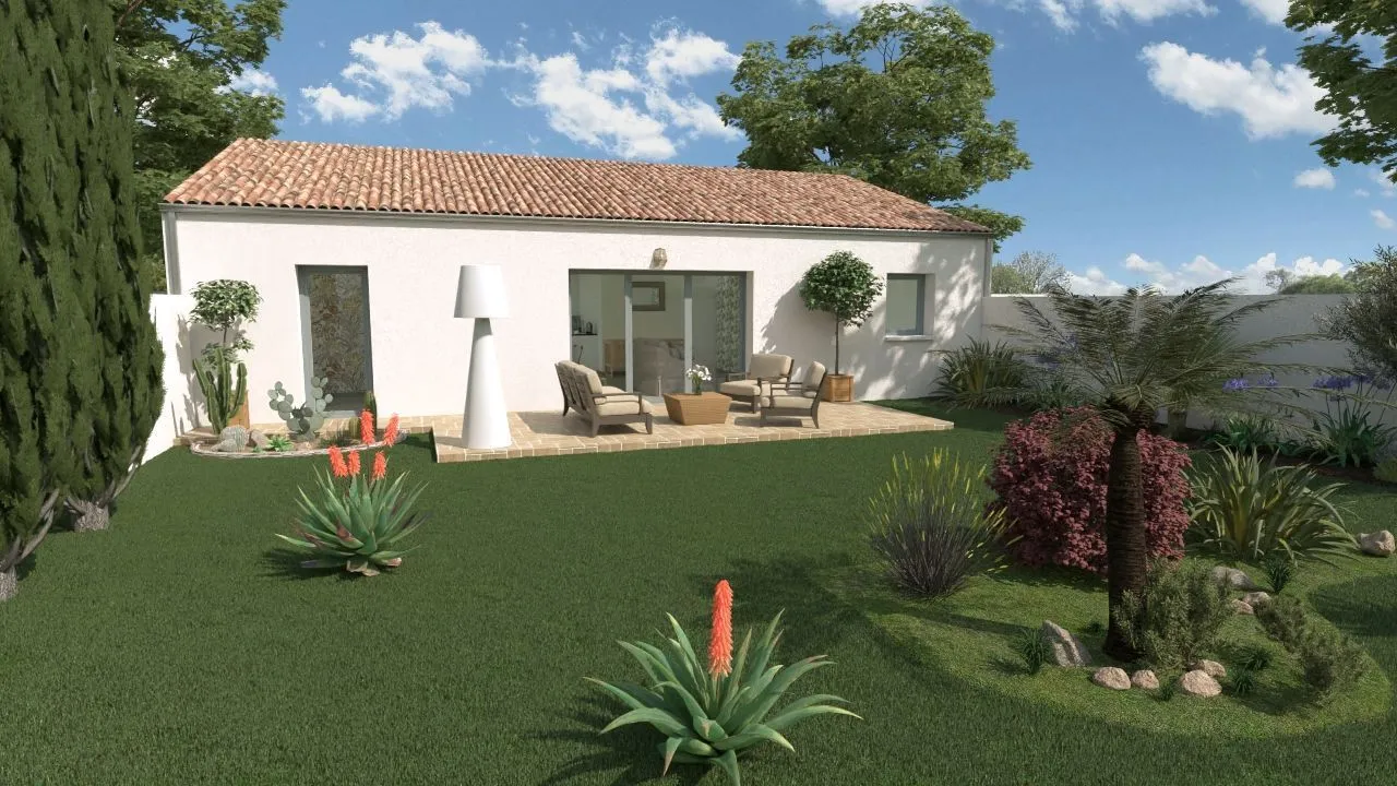 Maison neuve 88 m² à Aigrefeuille-d'Aunis (17290)