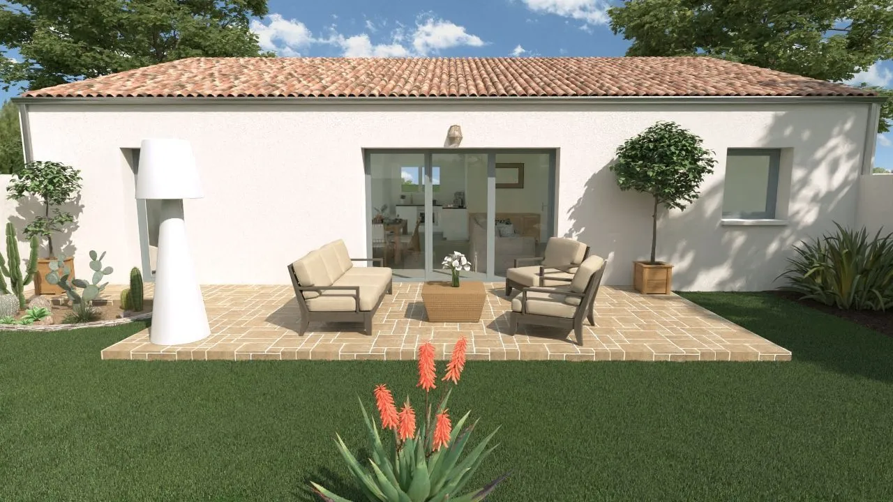 Maison neuve 88 m² à Aigrefeuille-d'Aunis (17290)