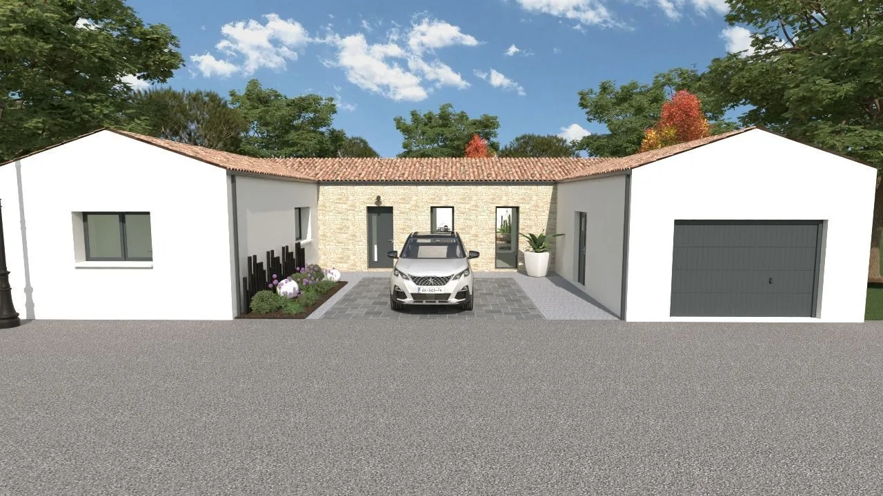 Maison neuve 140 m² à Dompierre-sur-Mer (17139)