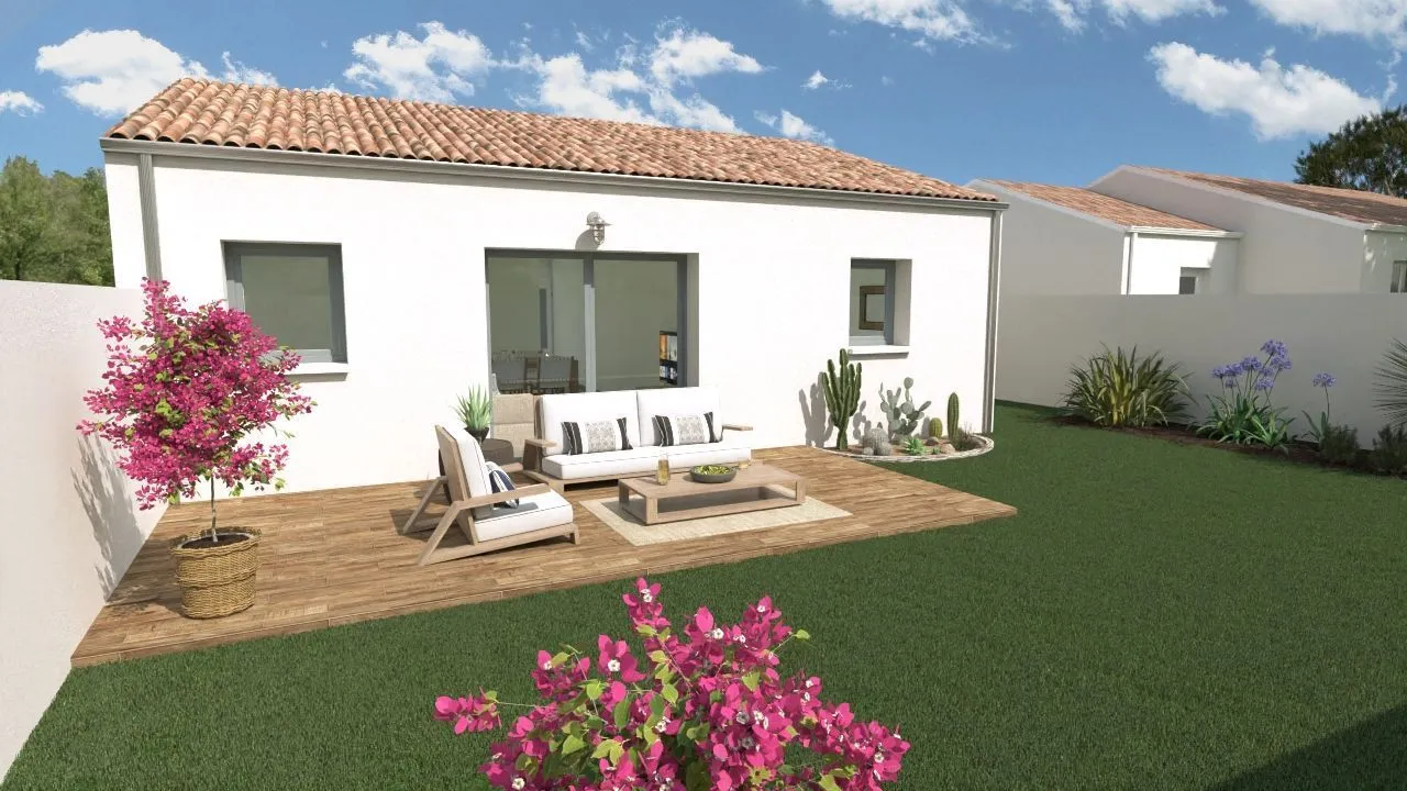 Maison neuve 60 m² à Chadenac (17800)