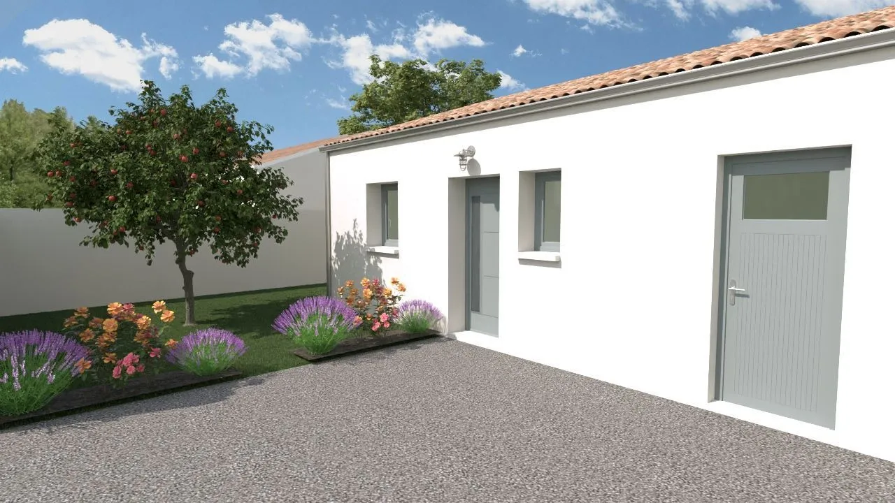 Maison neuve 60 m² à Chadenac (17800)