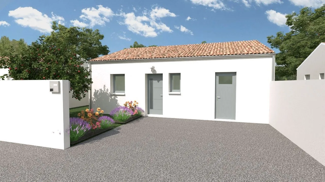 Maison neuve 60 m² à Chadenac (17800)