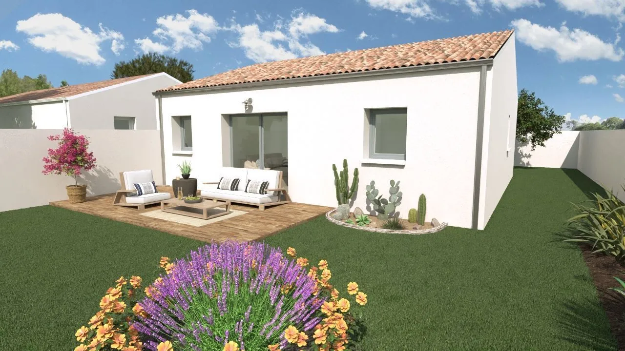 Maison neuve 60 m² à Chadenac (17800)