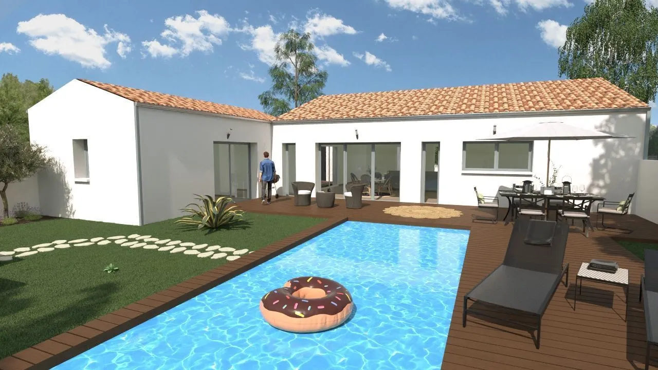 Maison neuve 145 m² à Chadenac (17800)