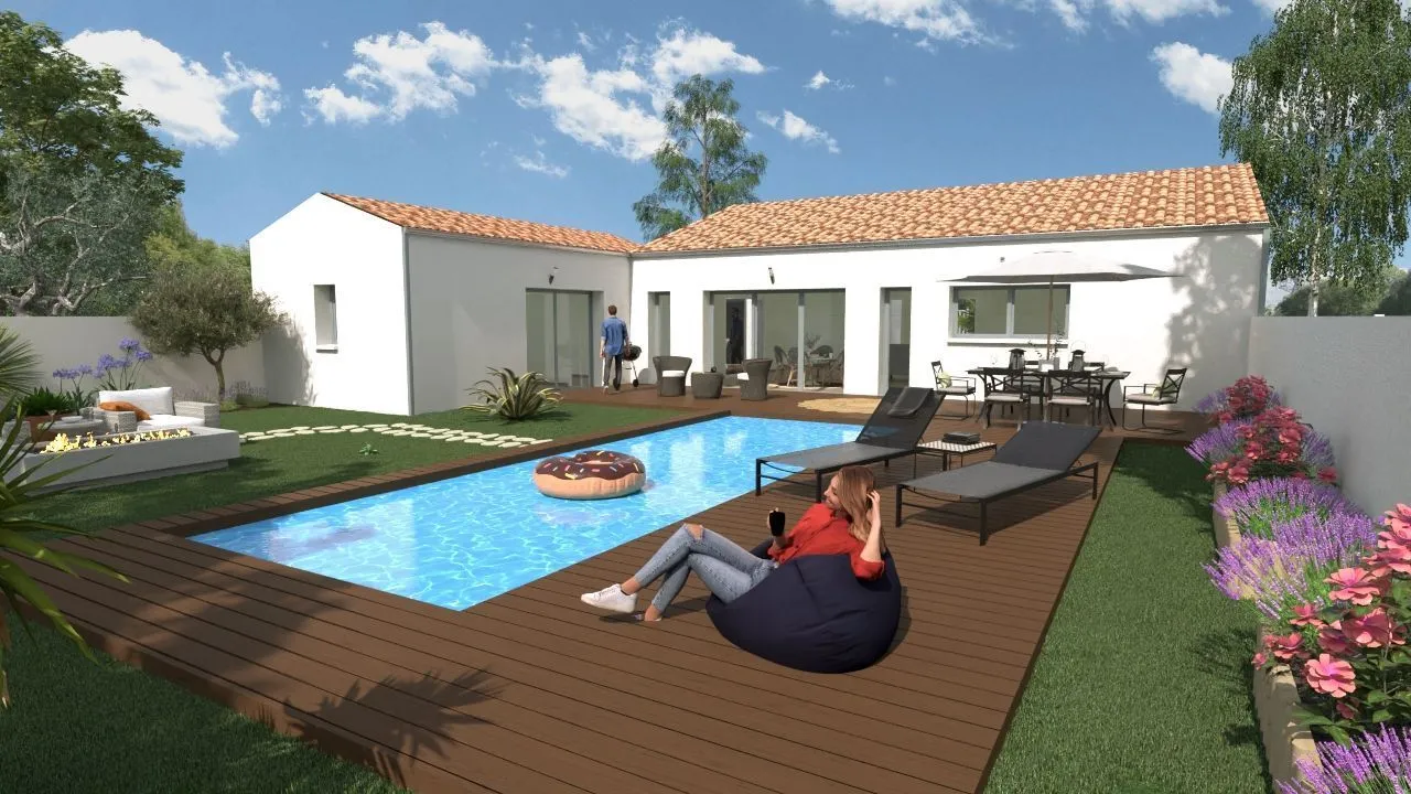 Maison neuve 145 m² à Chadenac (17800)