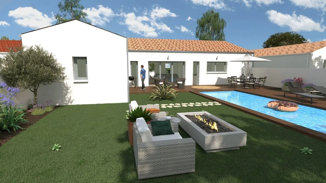 Maison neuve 145 m² à Chadenac (17800)