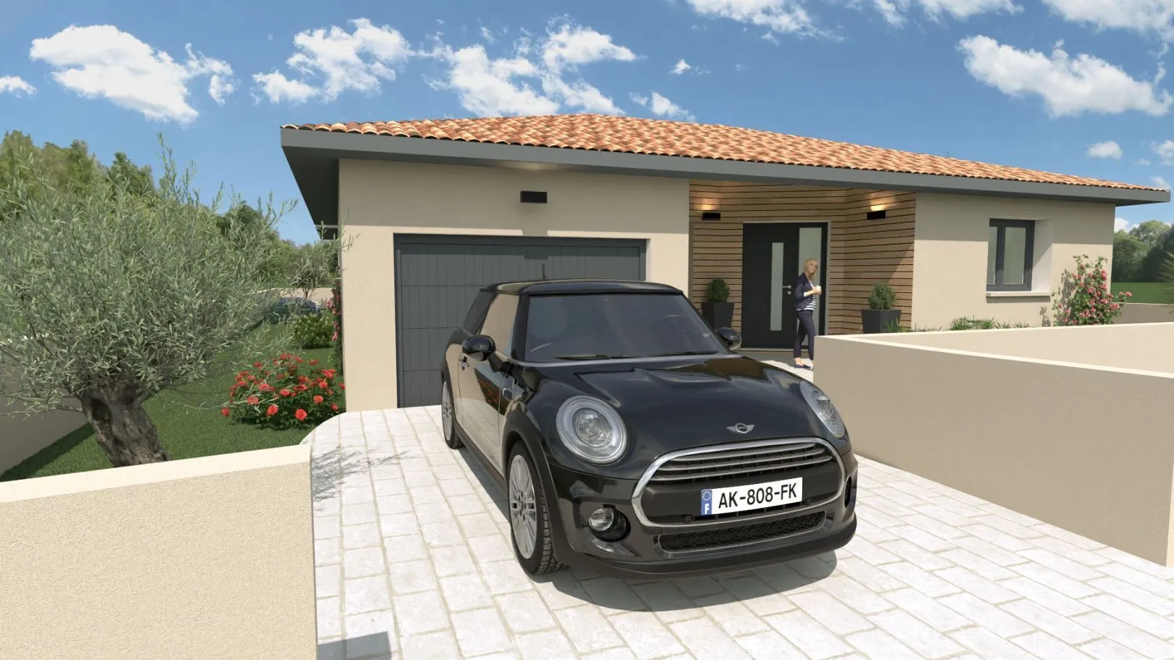 Maison neuve 110 m² à Pisany (17600)