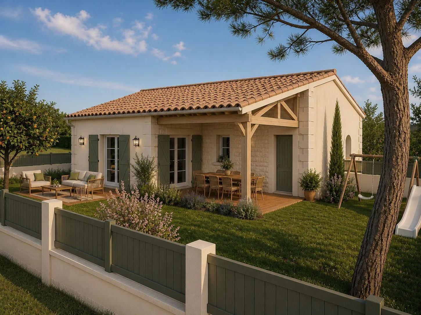 Maison neuve 95 m² à Grézac (17120)