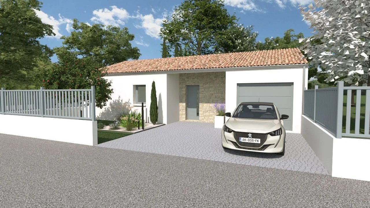 Maison neuve 90 m² à Saintes (17100)
