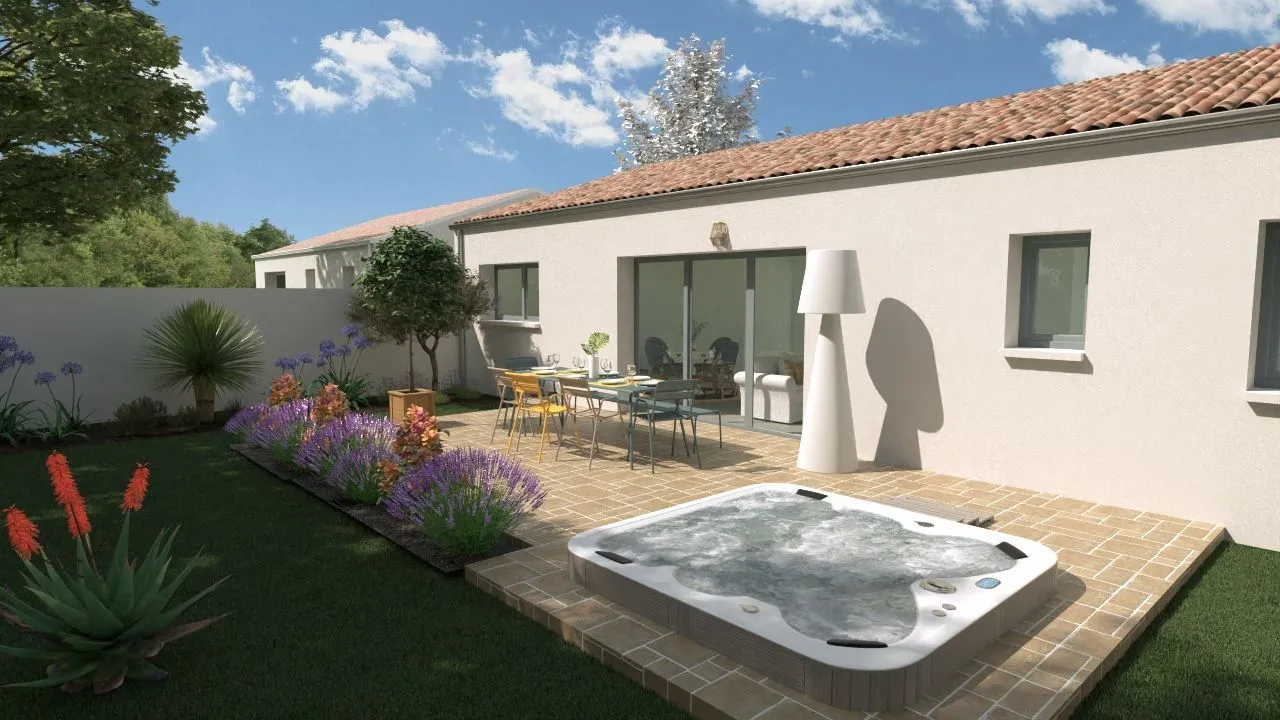 Maison neuve 90 m² à Saintes (17100)