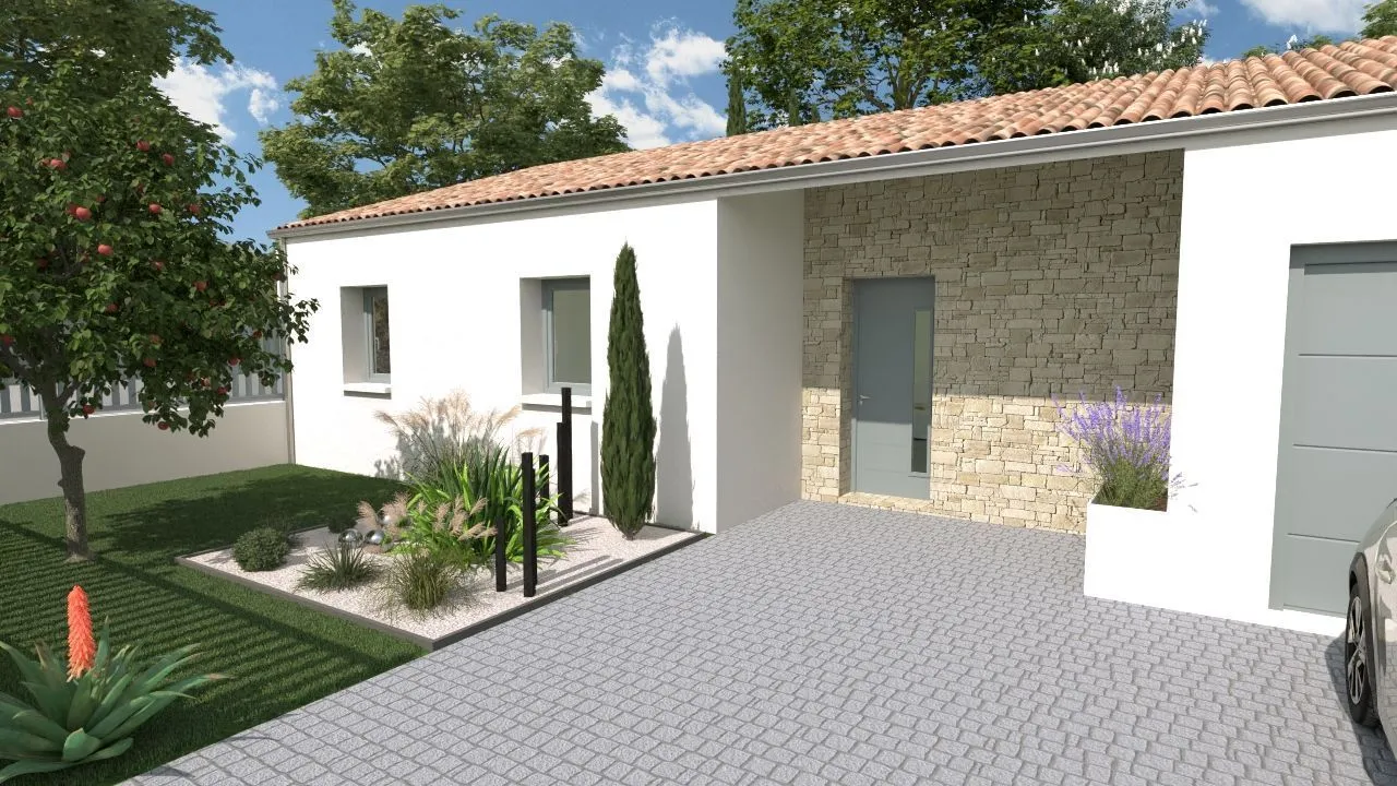 Maison neuve 90 m² à Saintes (17100)