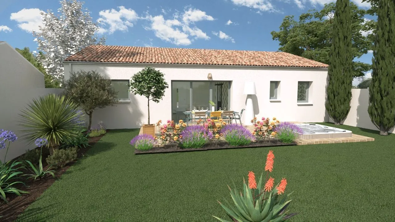 Maison neuve 90 m² à Saintes (17100)