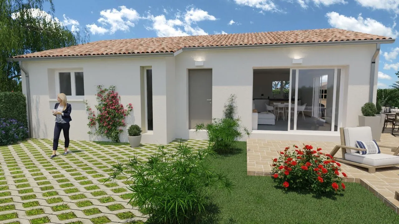 Maison neuve 80 m² à Nuaillé-d'Aunis (17540)