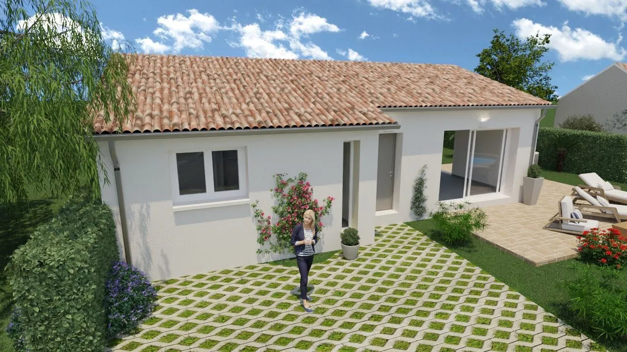 Maison neuve 80 m² à Nuaillé-d'Aunis (17540)