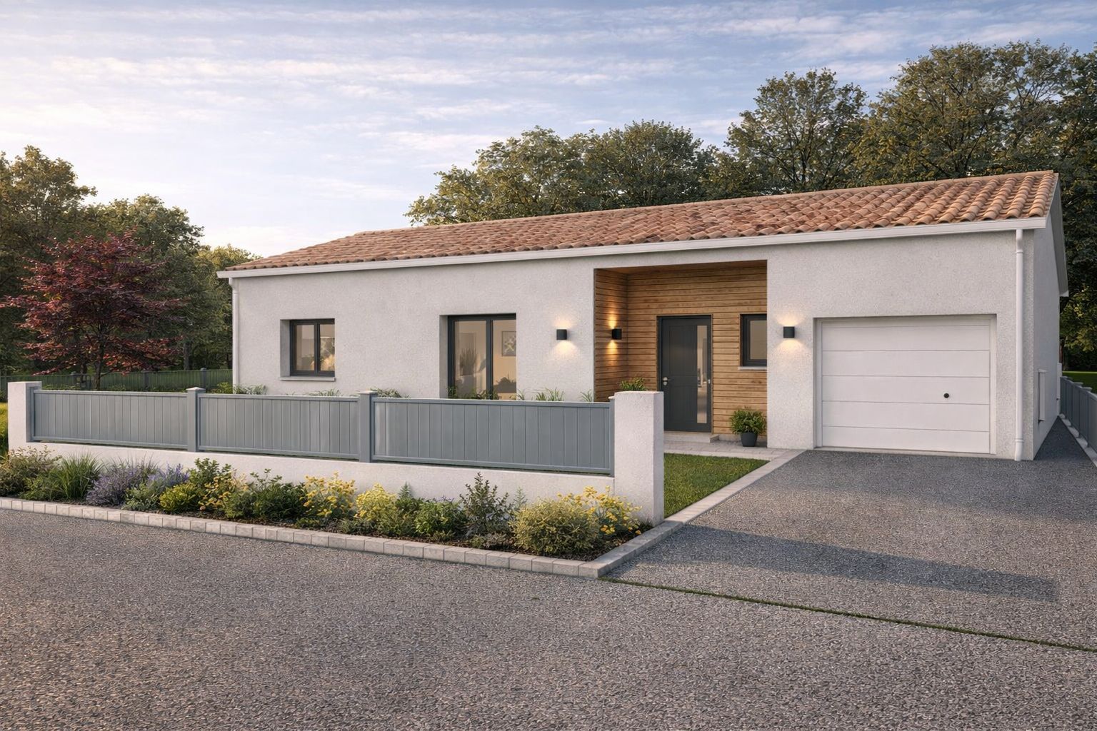 Maison neuve 89 m² à Pisany (17600)