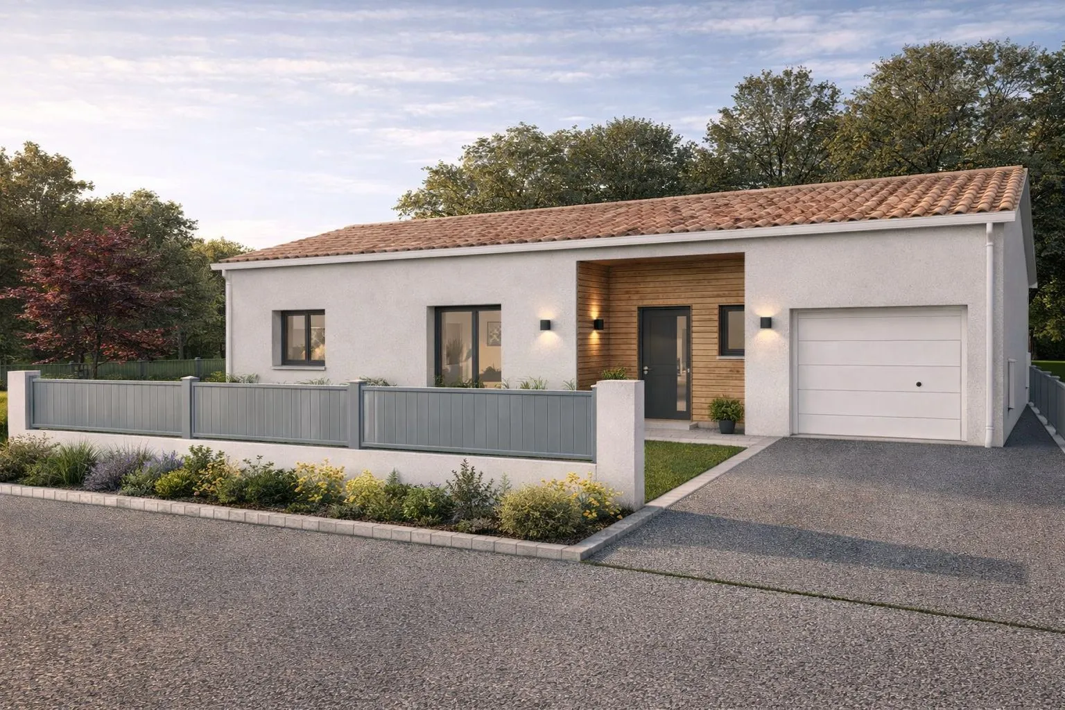 Maison neuve 89 m² à Pisany (17600)