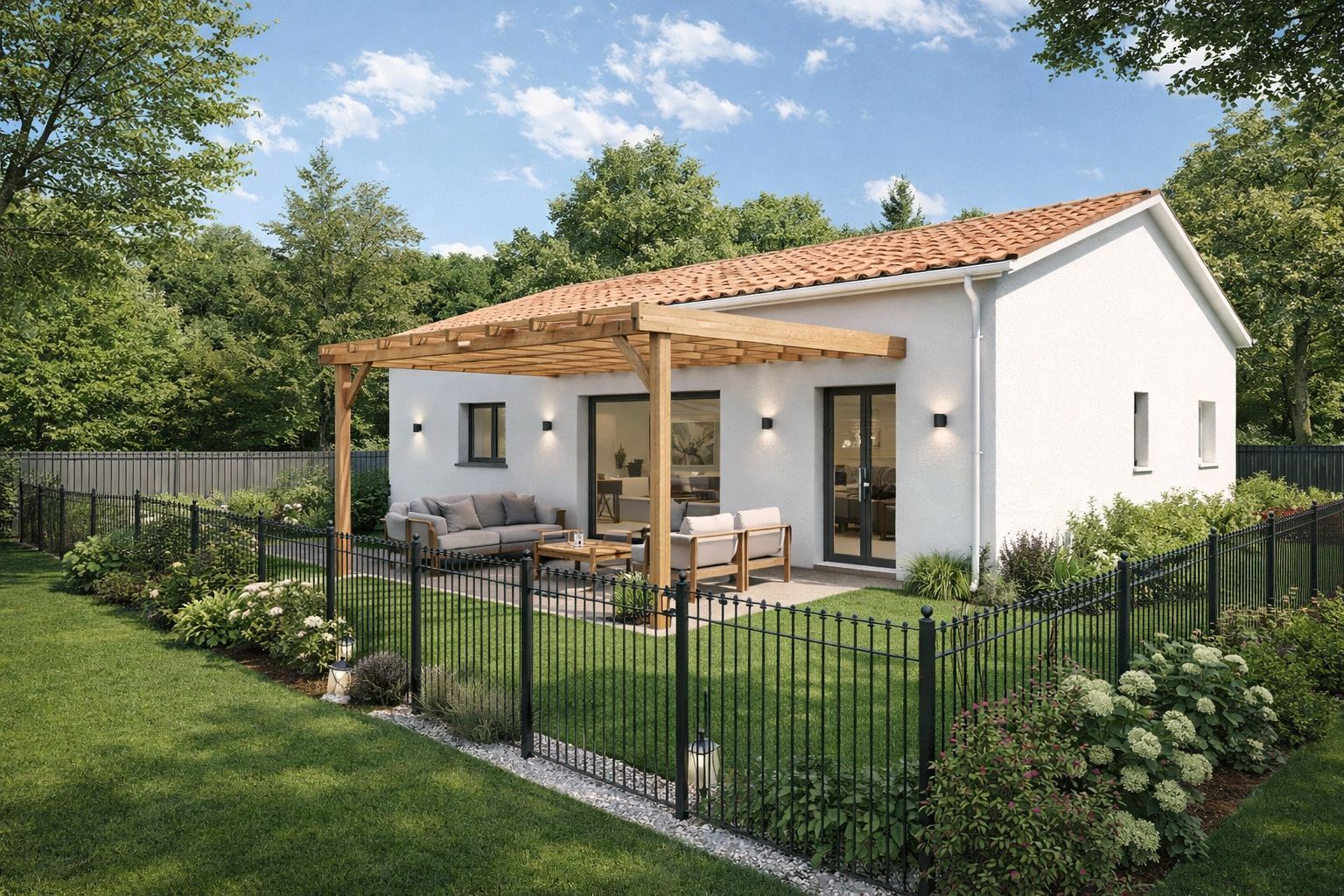 Maison neuve 89 m² à Pisany (17600)