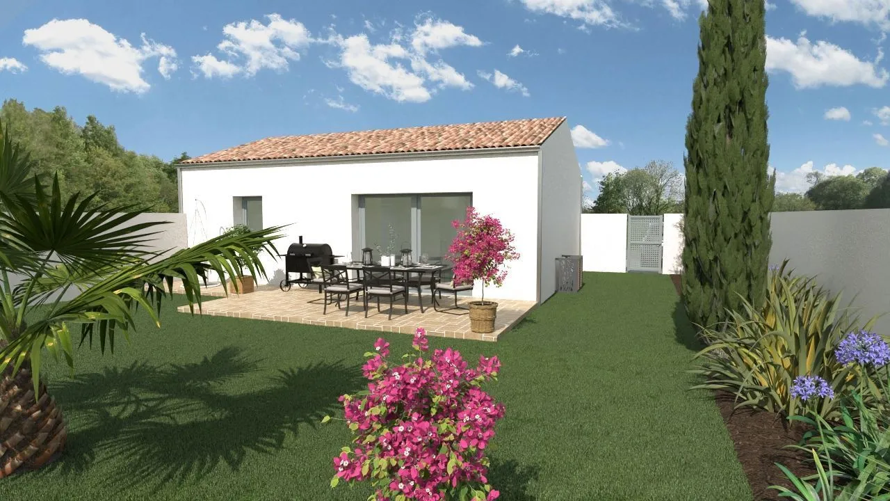 Maison neuve 60 m² à La Chapelle-des-Pots (17100)