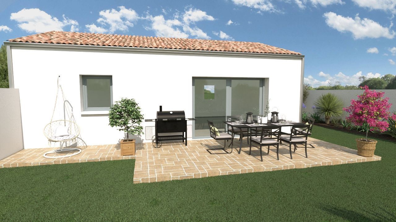 Maison neuve 60 m² à La Chapelle-des-Pots (17100)