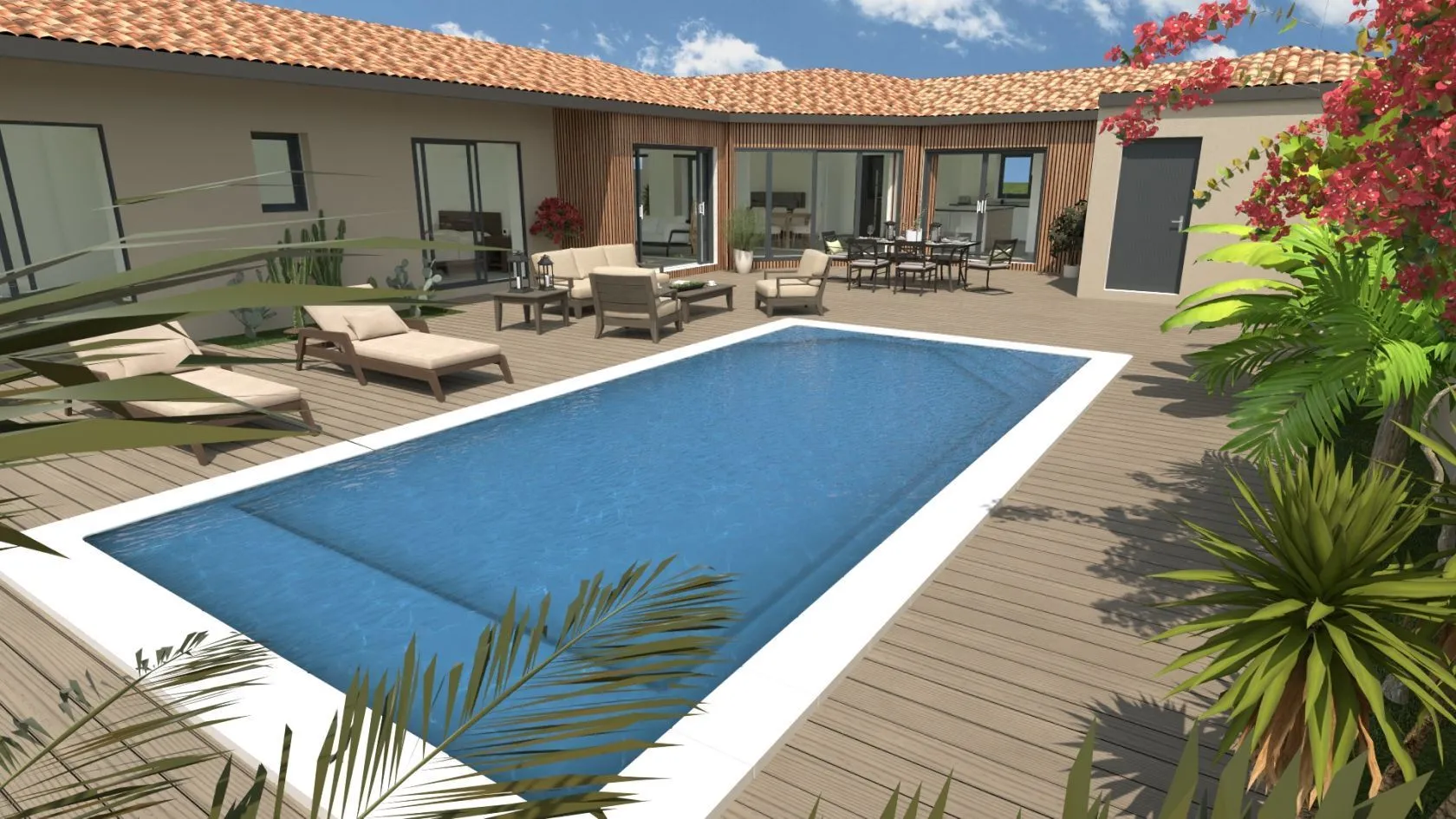 Maison neuve 170 m² à Chaniers (17610)