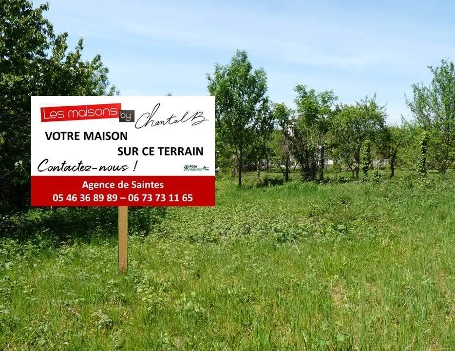 Terrain à bâtir 1000 m² à Saintes (17100)
