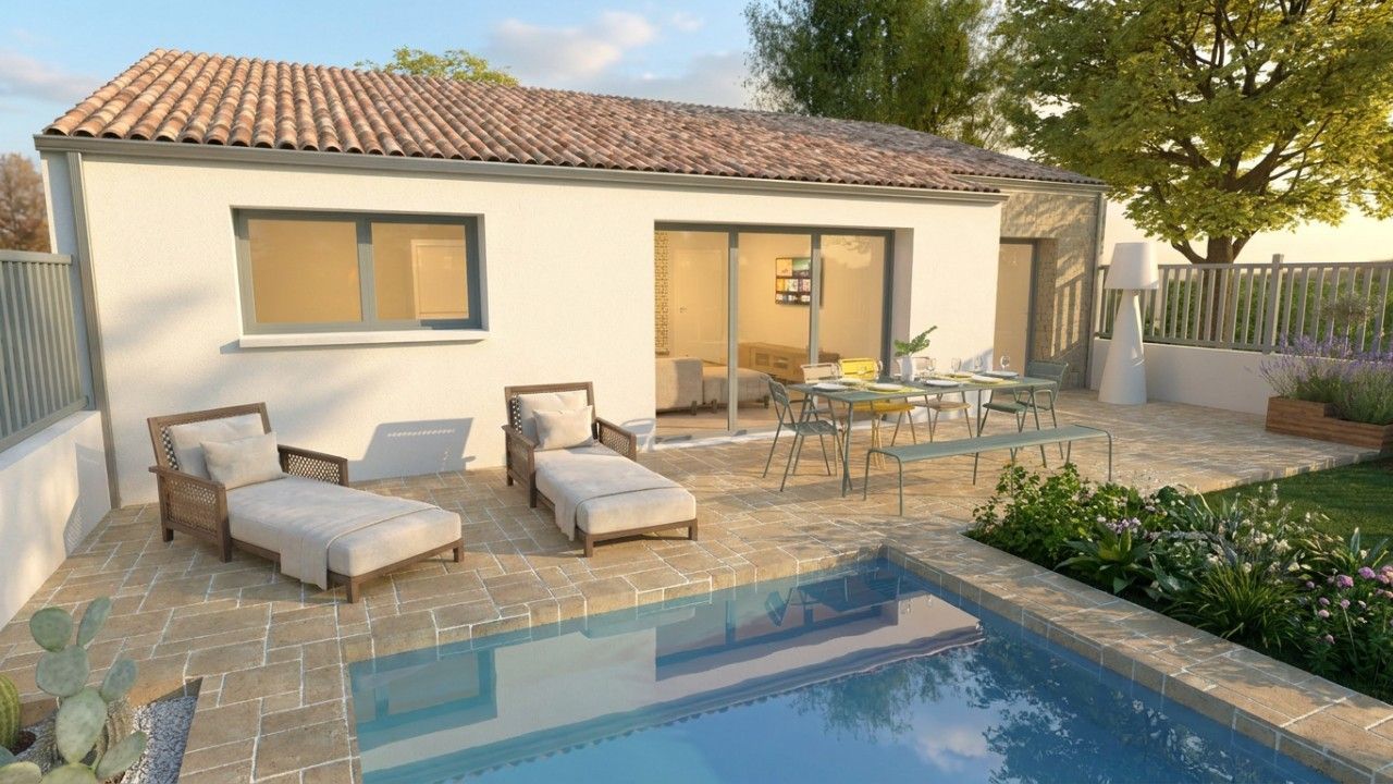 Maison neuve 95 m² à Nuaillé-d'Aunis (17540)