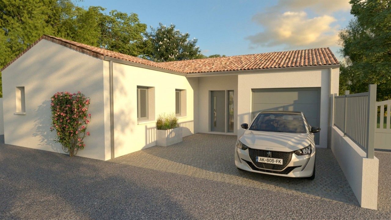 Maison neuve 95 m² à Nuaillé-d'Aunis (17540)