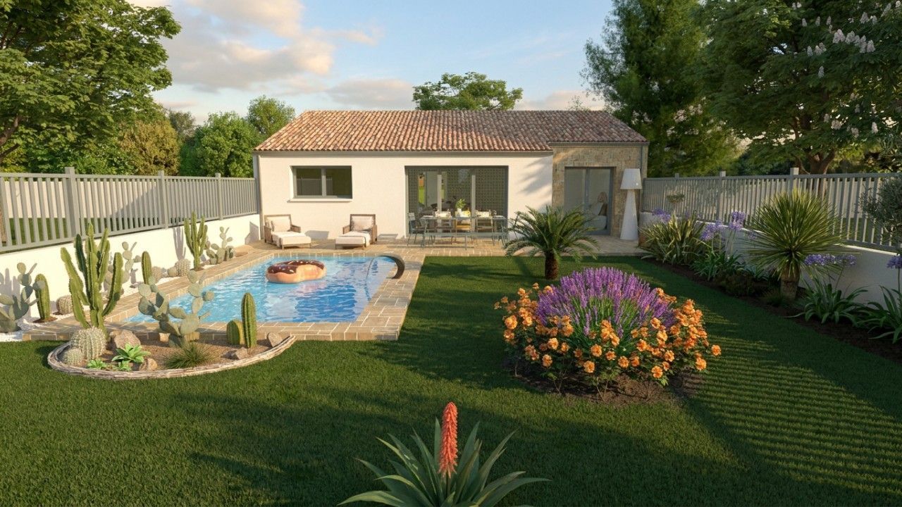 Maison neuve 95 m² à Nuaillé-d'Aunis (17540)