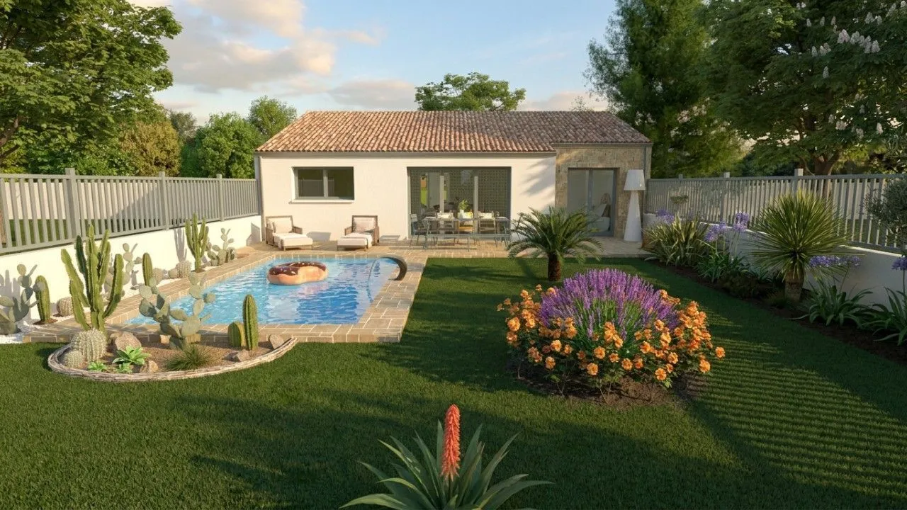Maison neuve 95 m² à Nuaillé-d'Aunis (17540)