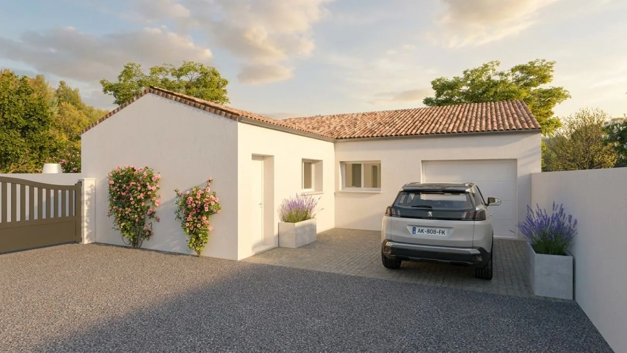Maison neuve 120 m² à Dompierre-sur-Mer (17139)