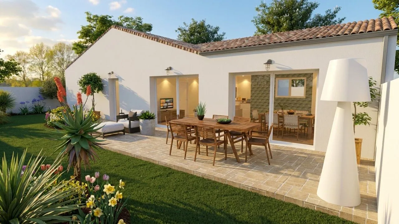 Maison neuve 120 m² à Dompierre-sur-Mer (17139)