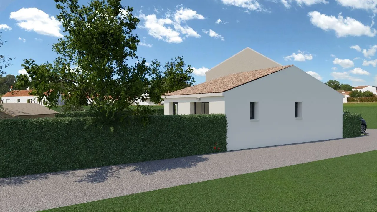 Maison neuve 90 m² à Bouhet (17540)