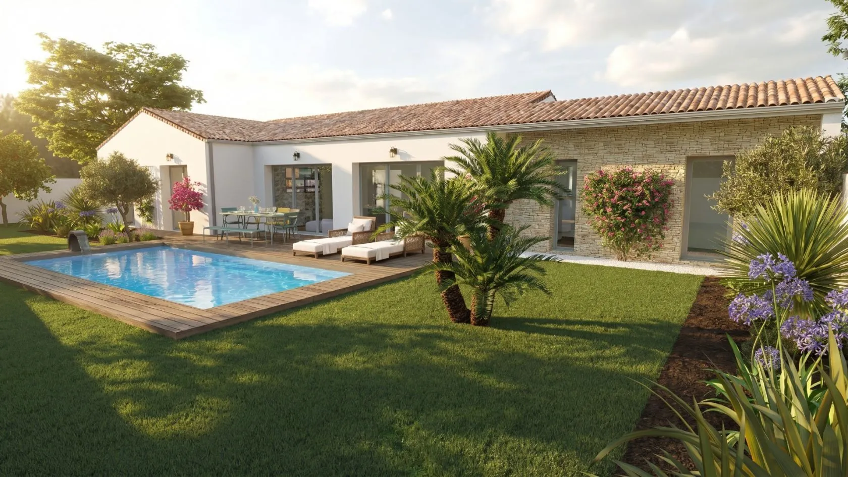 Maison neuve 135 m² à Dompierre-sur-Mer (17139)