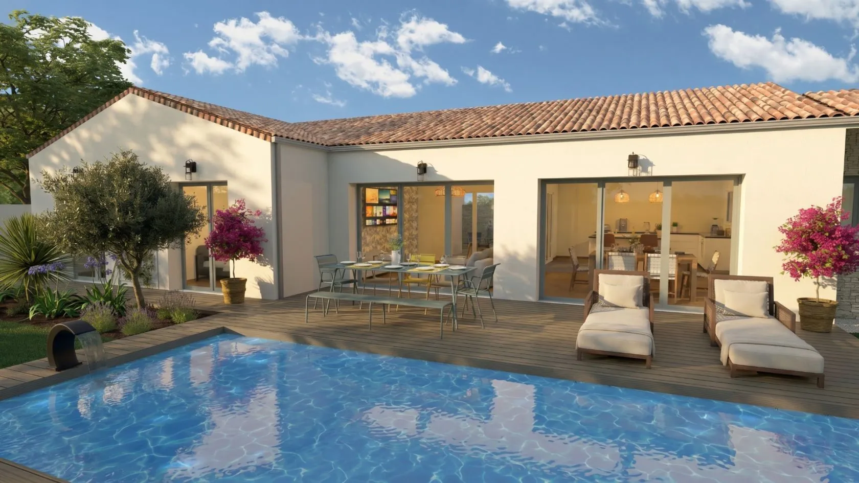 Maison neuve 135 m² à Dompierre-sur-Mer (17139)