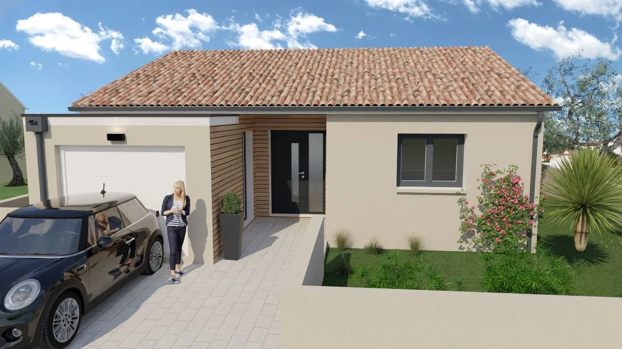 Maison neuve 60 m² à Angliers (17540)