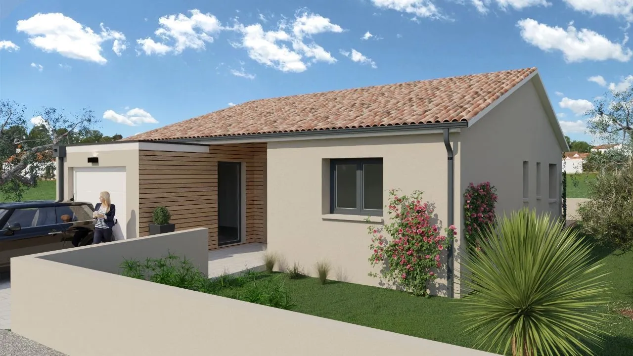 Maison neuve 60 m² à Angliers (17540)