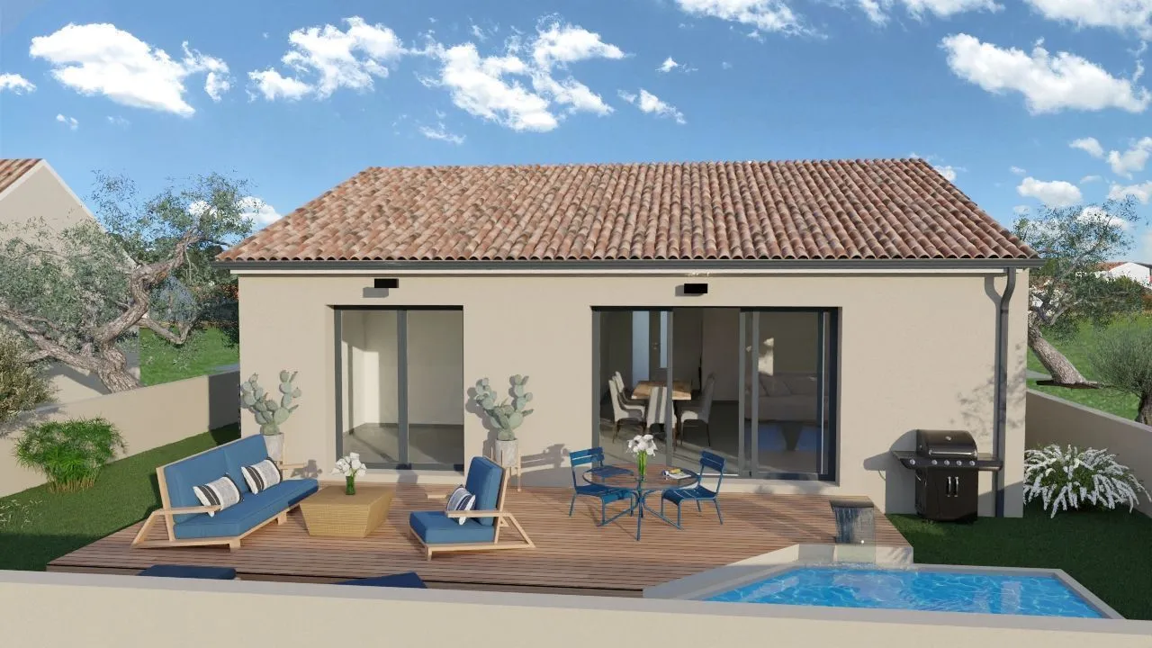 Maison neuve 60 m² à Angliers (17540)