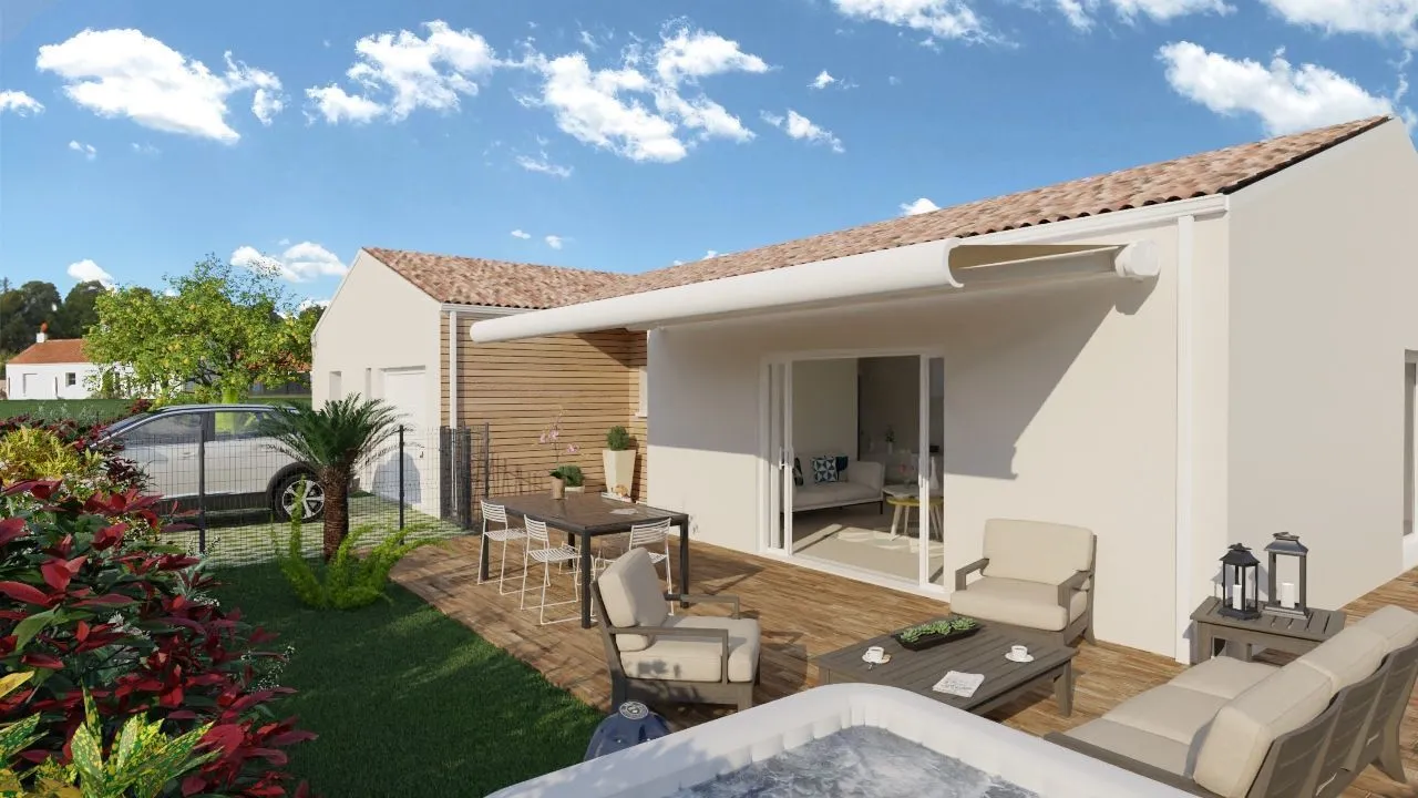 Maison neuve 110 m² à Aigrefeuille-d'Aunis (17290)