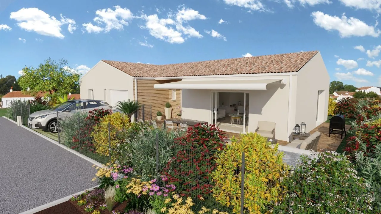 Maison neuve 110 m² à Aigrefeuille-d'Aunis (17290)
