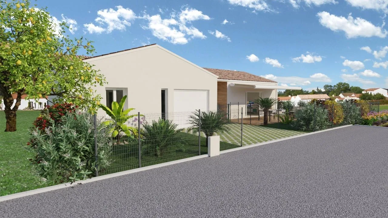 Maison neuve 110 m² à Aigrefeuille-d'Aunis (17290)