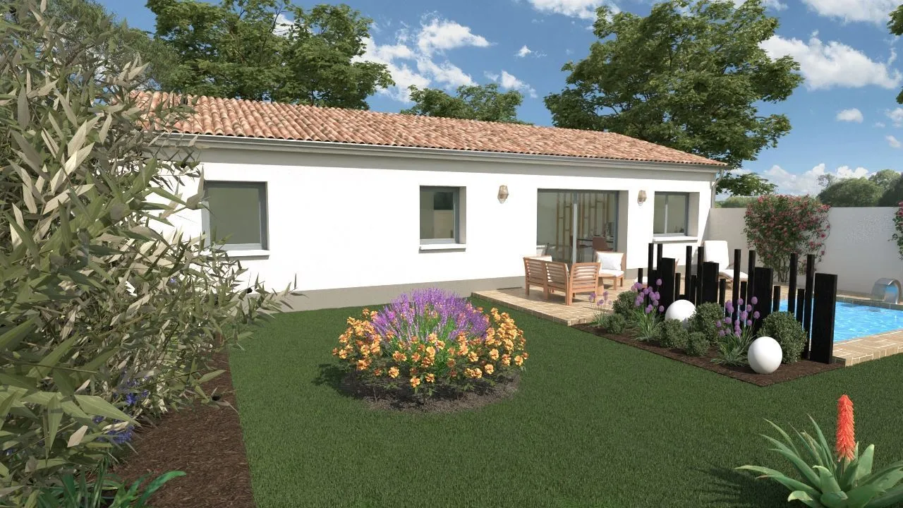 Maison neuve 86 m² à Montroy (17220)