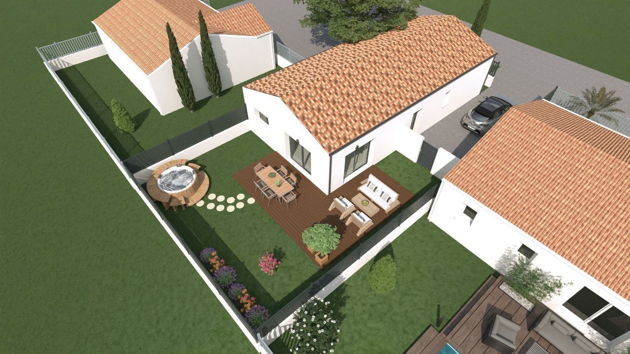 Maison neuve 88 m² à Bourgneuf (17220)