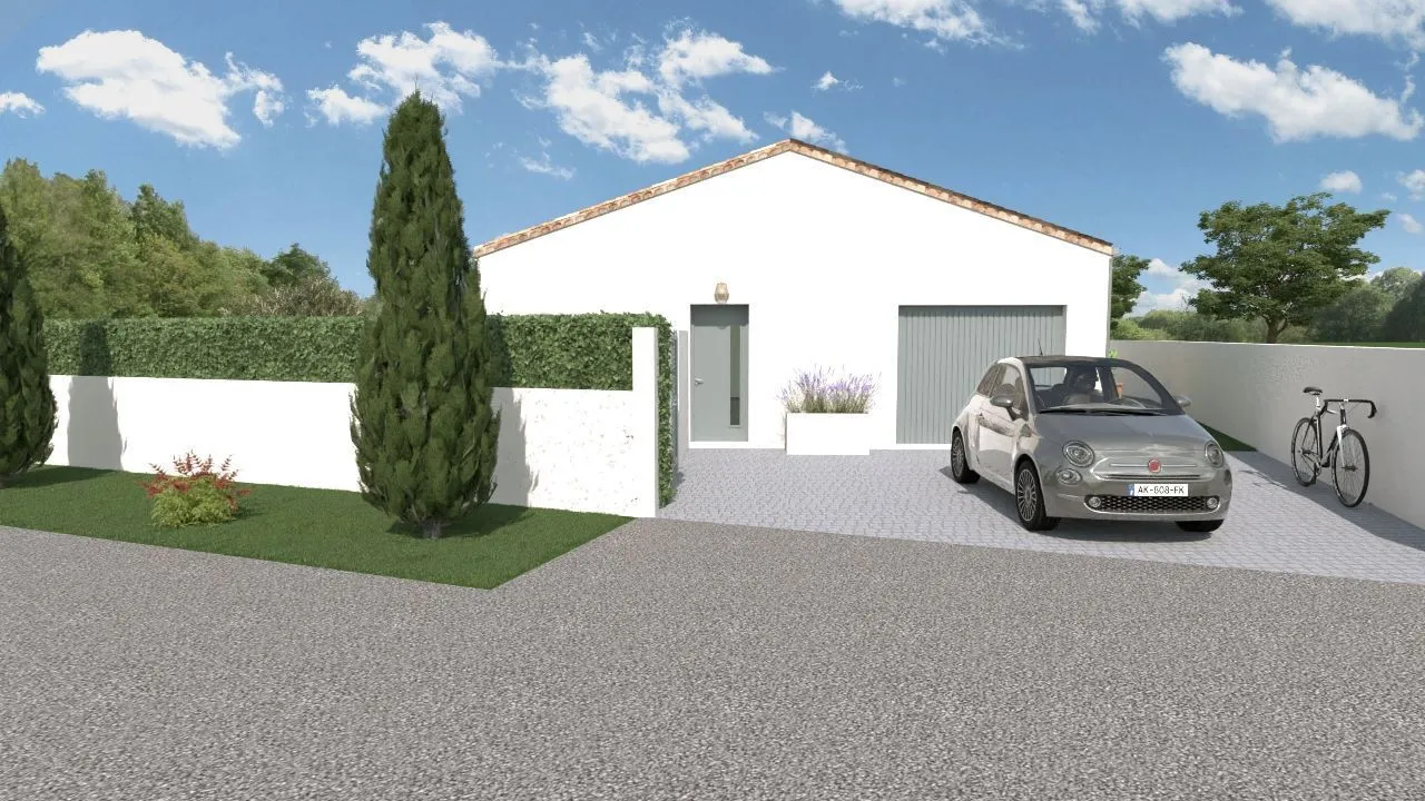 Maison neuve 90 m² au Thou (17290)