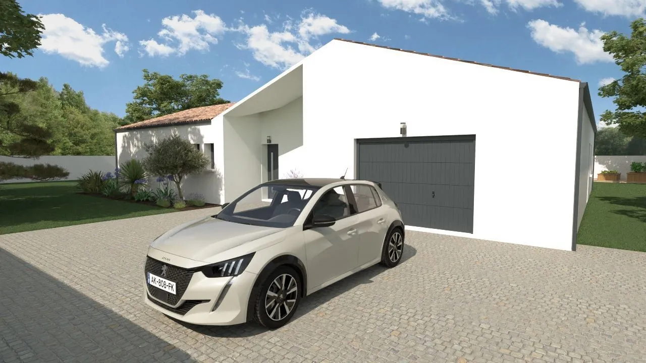Maison neuve 130 m² à La Jarrie (17220)