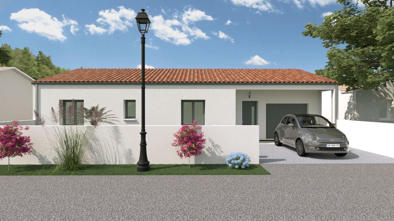 Maison neuve 98 m² à Clavette (17220)