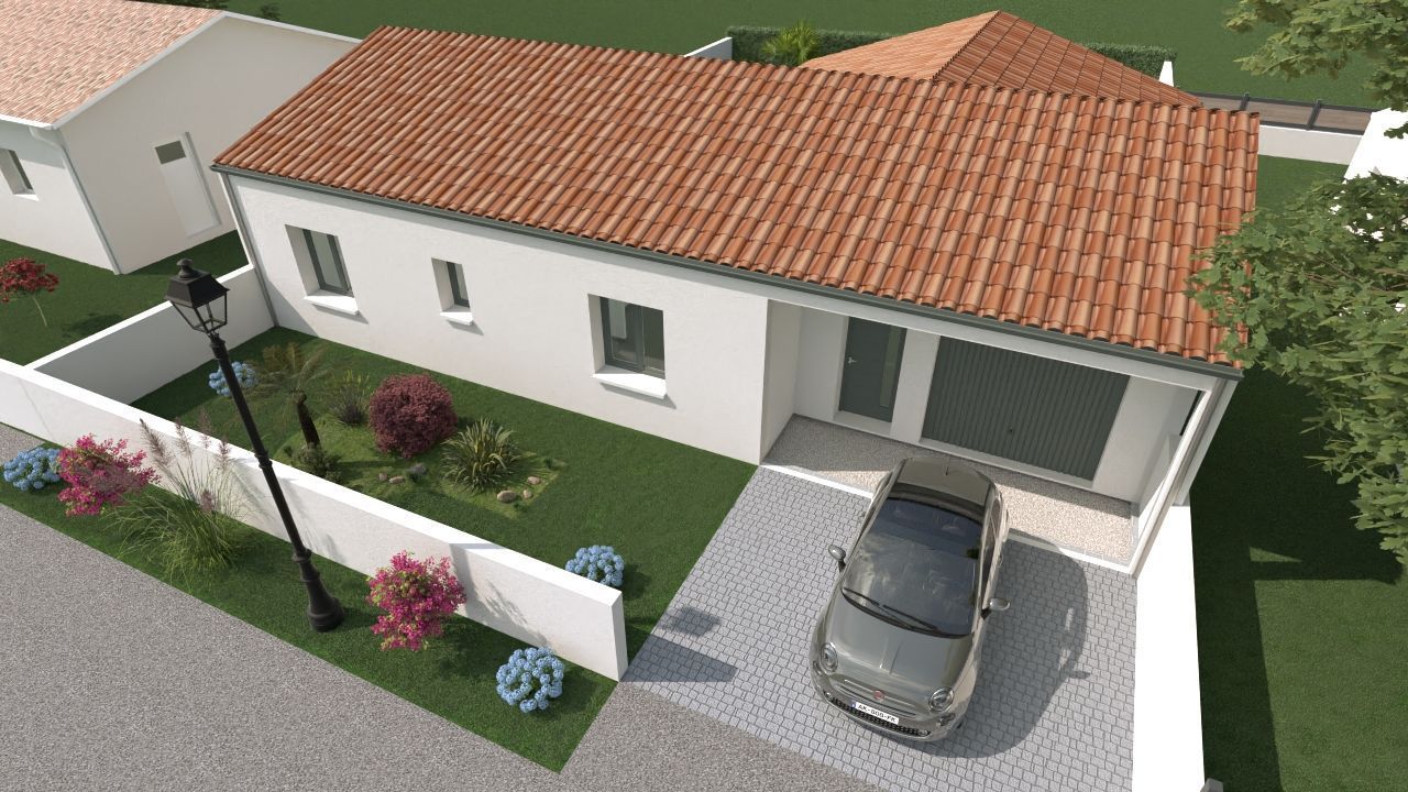 Maison neuve 98 m² à Clavette (17220)