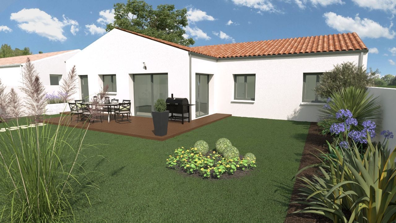 Maison neuve 98 m² à Clavette (17220)