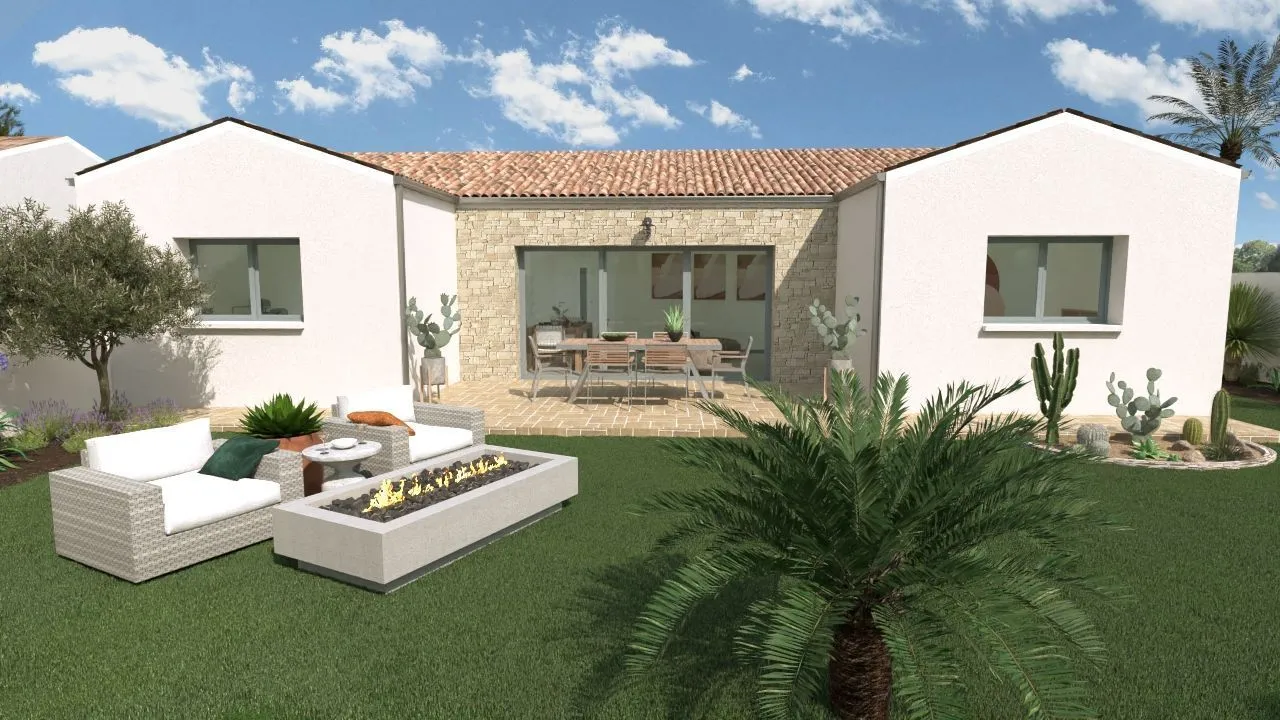 Maison neuve 90 m² à La Jarrie (17220)