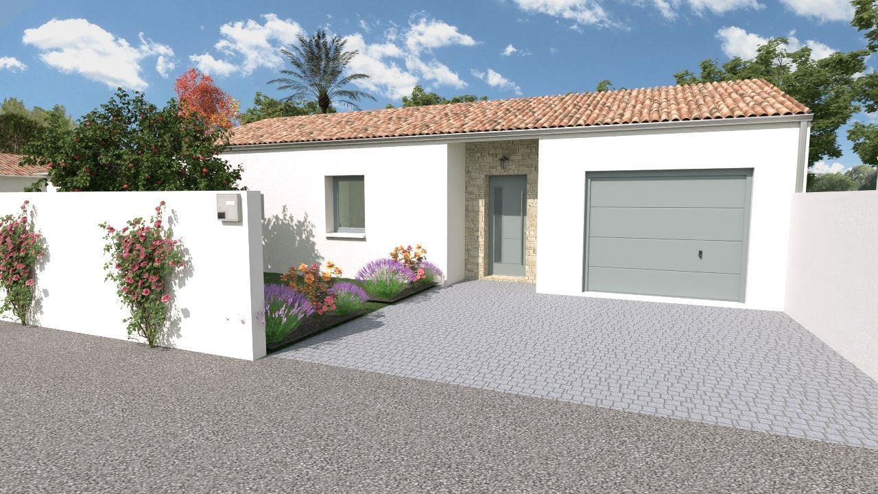 Maison neuve 90 m² à La Jarrie (17220)