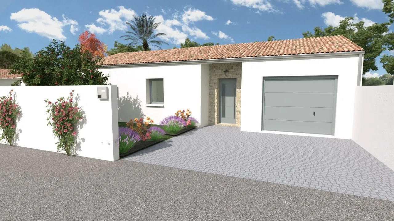 Maison neuve 90 m² à La Jarrie (17220)